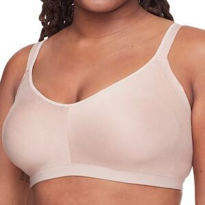 Warners Simply Perfect Wireless Bra 2XL Beige Nude RN0212T‎